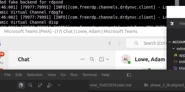 Screenshot showing a computer desktop with Microsoft Teams and code windows